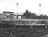 Edmonds field after it was demolished in 1964.