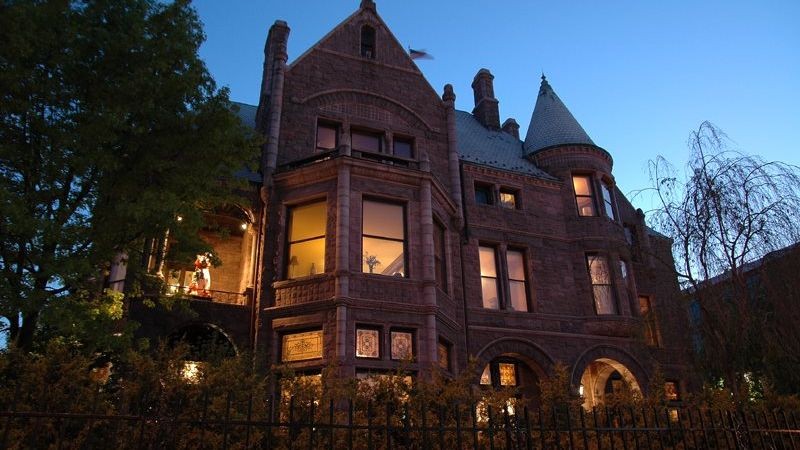 The Whitney Mansion Exterior