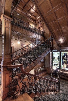 The Whitney Mansion Grand Staircase