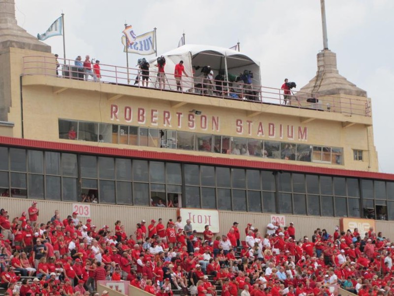 Robertson Stadium stood at this location from 1941 to 2012