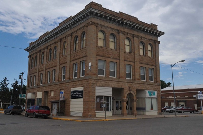 The Masonic Temple was built by Croatian stonemasons in 1908. 