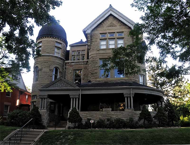 The Bailey House was completed in 1891 by architect William Lang for owner George B. Bailey.