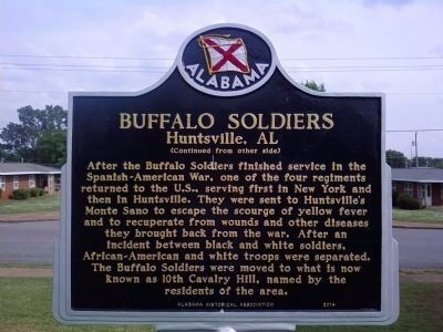 Back of the historical marker.
