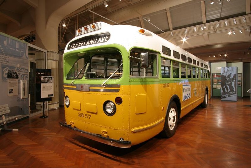 The Rosa Parks bus