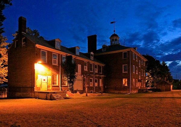 Lazaretto Quarantine Station at Tinicum, photographed by Akira Suwa (image from Philly.com Archives)