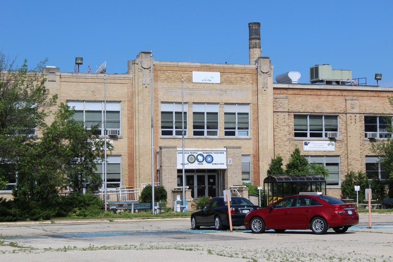 The front office building as it looks today.