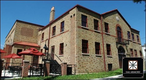 The Armory Building as it looks today. Once upon a time, the Rock County Historical Society actually had their offices located in the building!