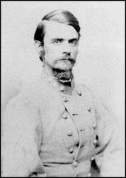 Confederate General John B. Clark, one of the commanders who orchestrated the Rebel victory. After the war he served in the House of Representatives and is buried in Washington D.C.