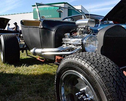 Car at an Autopalooza event, a statewide summer auto-tourism initiative 