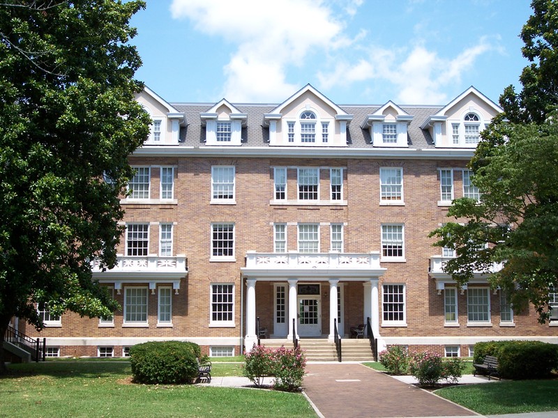 Carnegie Hall at Maryville College is one of the buildings in the Maryville College Historic District.