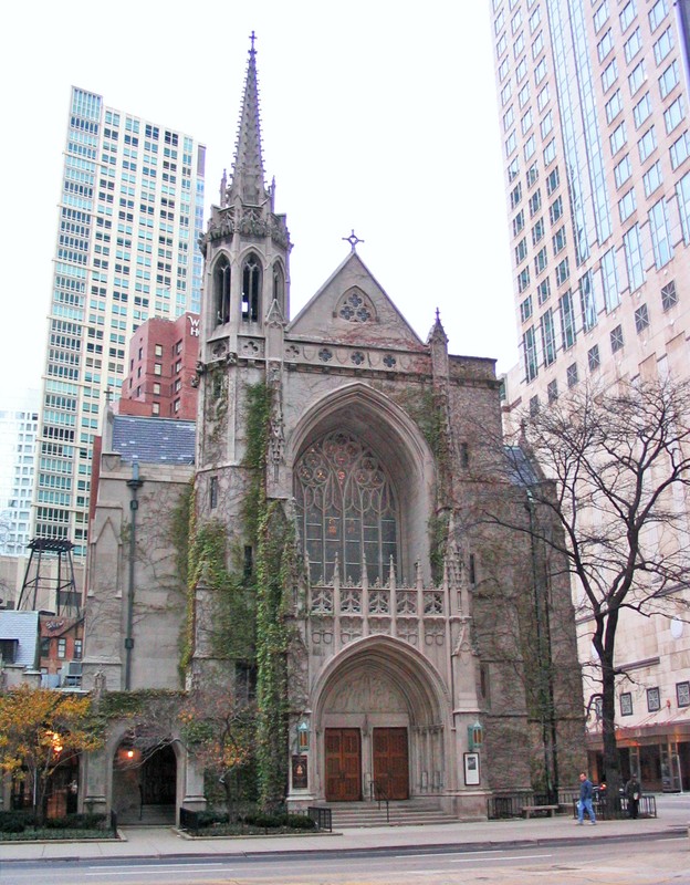 Exterior Fourth Presbyterian Church of Chicago