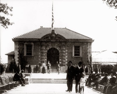 The aquarium in 1917