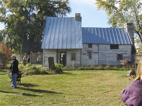 Peter Burr House, back view