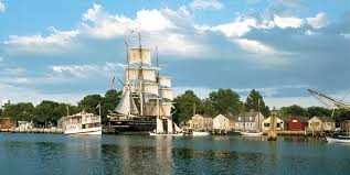 The Mystic Seaport Museum was established in 1929 and is considered the best maritime museum in America. 