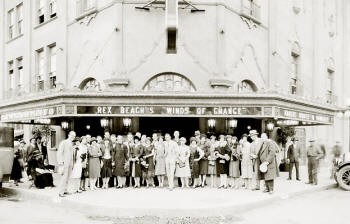 Marquee of the original Balboa Theatre, 1920s