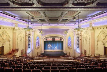 The stage of the Balboa Theatre, balcony view 