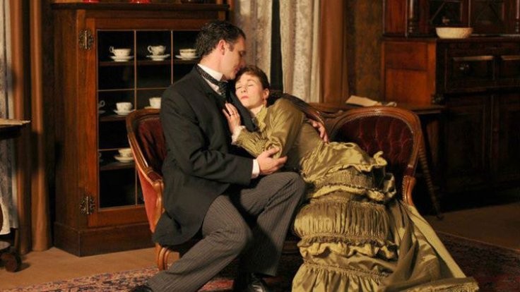 Members of the Byers-Evans House Theatre Company perform Ibsen's "A Doll's House."