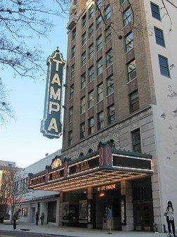 Tampa Theatre was built in 1926 and remains an important landmark in the city. 