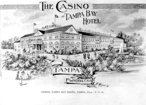 Ad for the Casino at the Tampa Bay Hotel