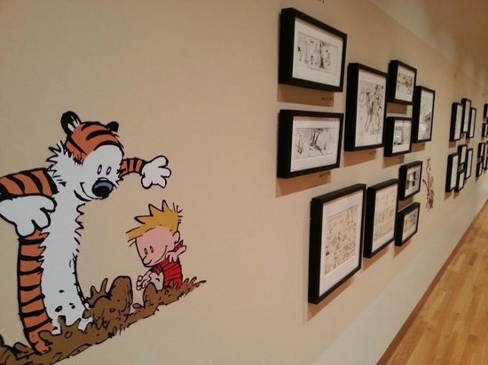 "Calvin and Hobbes" strips in the Bill Watterson Collection from "Treasures from the Collections."