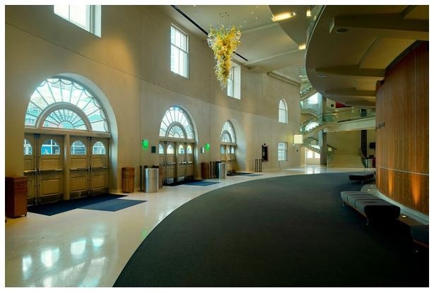 The "Ellie" lobby (image from DPAC)