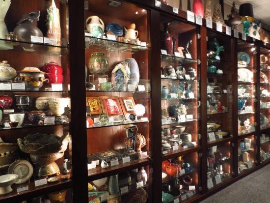 A display of the Kirkland's ceramics (image from Trip Advisor)