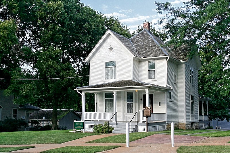 Boyhood home of President Ronald Reagan