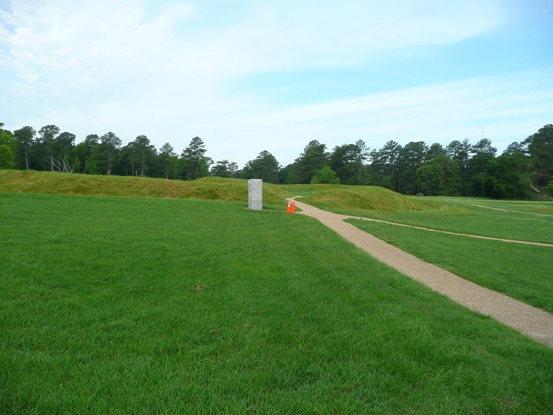 The current site of Fort Stedman, taken in 2009