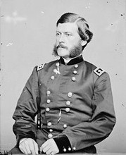 Union Major General John G. Parke who tried fighting off the Confederate assault