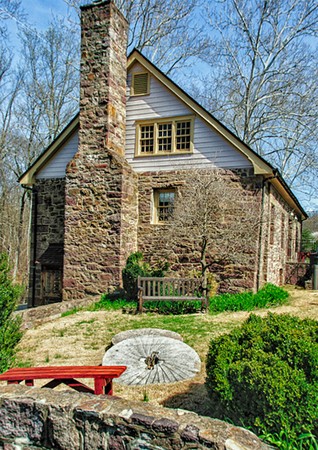 Front Elevation of Cabell's Mill in 2012