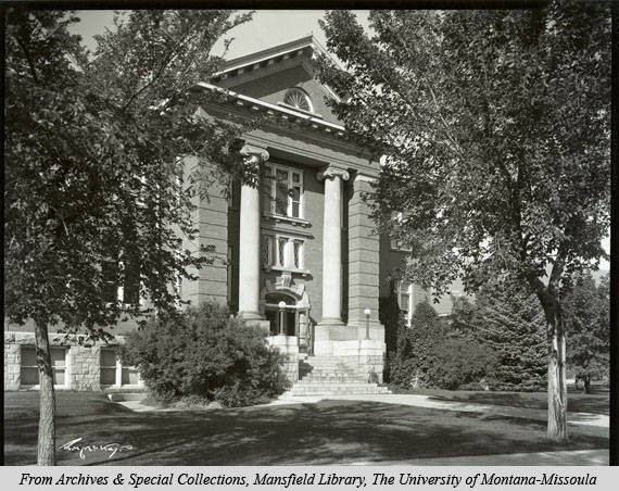 Image of University of Montana Former Law School (1923-1960)