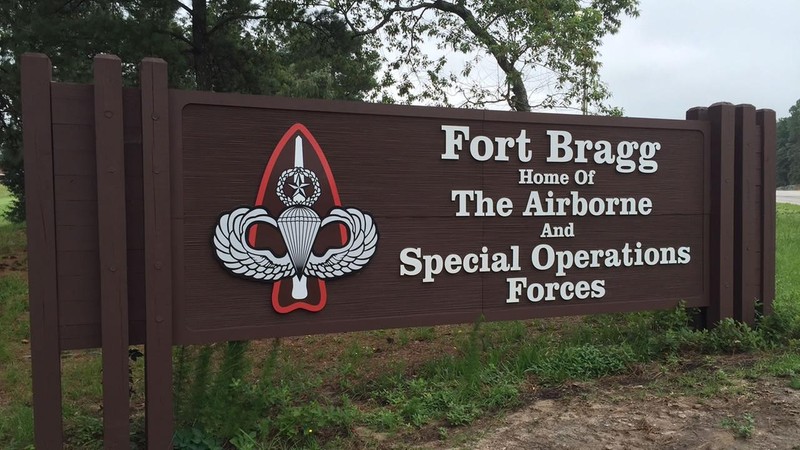 Fort Bragg was established in 1918.