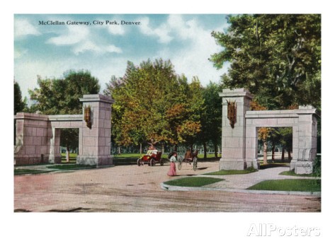 McClellan Gateway of City Park (image from AllPosters.com)