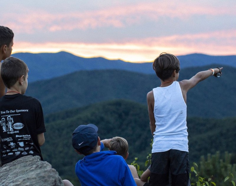 Mornings at Camp Ridgecrest