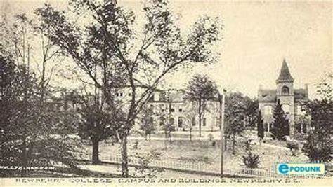 Newberry College campus, originally opened in 1858