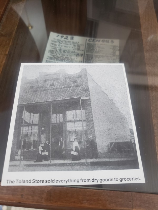 Toland Store sold everything from dry goods to groceries.