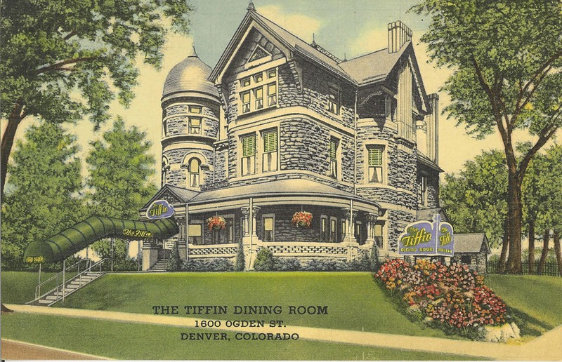 Bailey House when it housed the Tiffin Dining Room in earlier times.