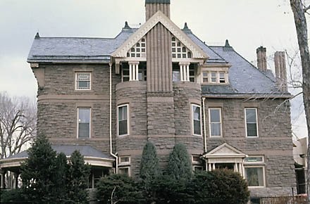 The Bailey House from the rear.