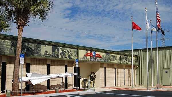 Front of the museum