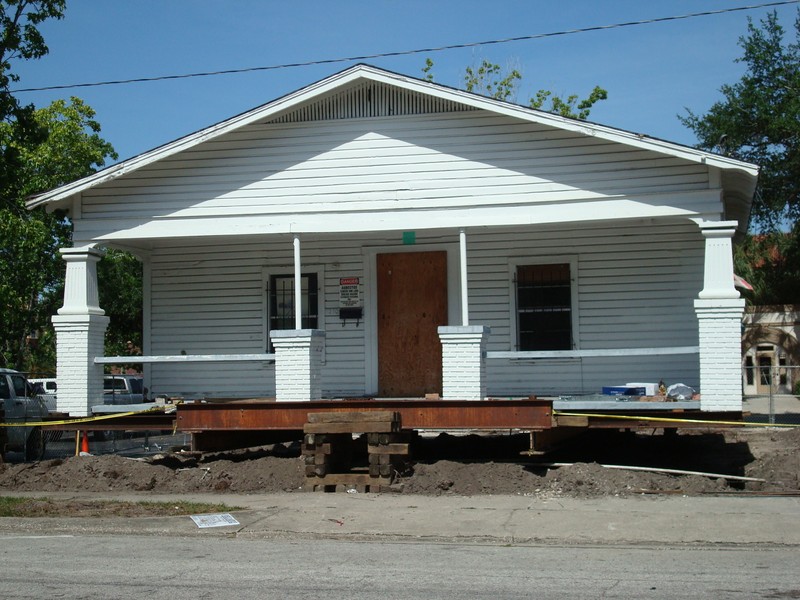 The Al Lopez home was moved from its original location to here and converted in to the museum. 