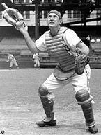 Al Lopez when he was catcher for the Cleveland Indians in 1946