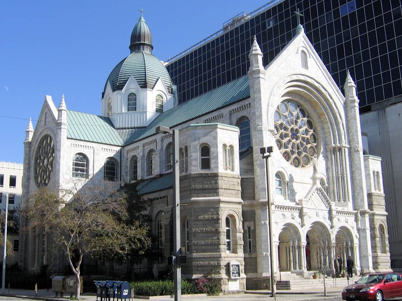 Sacred Heart Church was built in 1905 and remains an important architectural and religious landmark in Tampa.