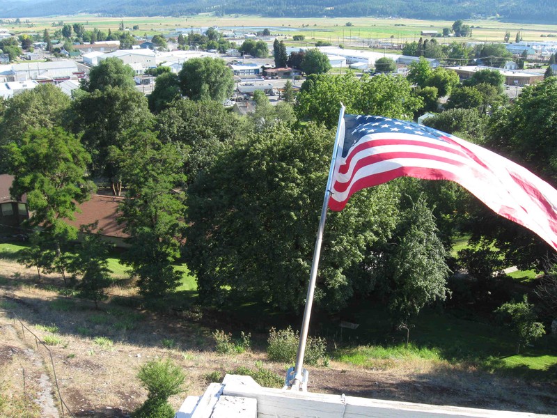 View of the Colville Valley from the lookout