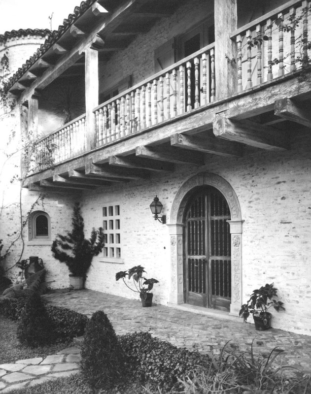 View of the original Richard Bruce Barbour House (1930s)