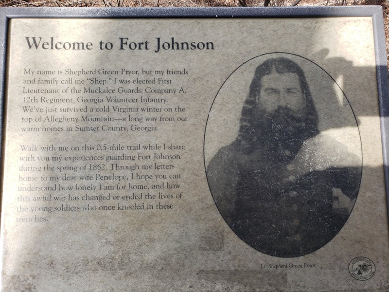 Plaque of Captain Pryor and his story