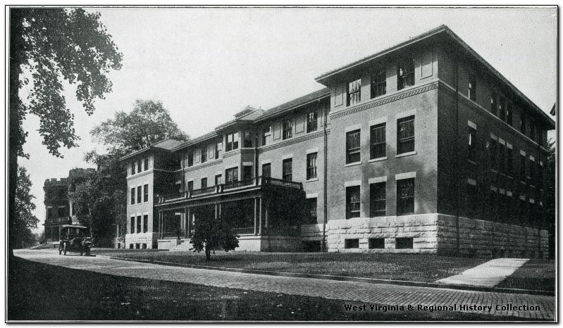 The male ward of the hospital, 1912