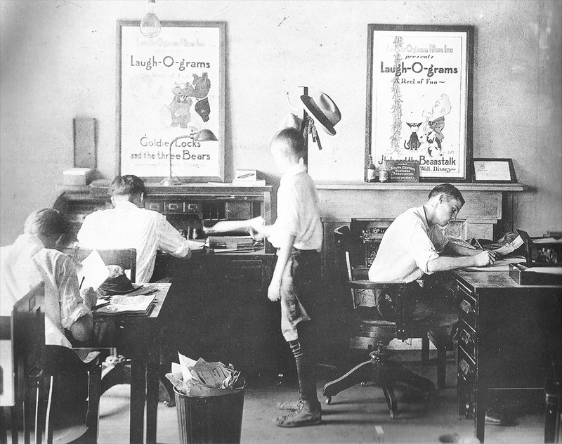 Animators working at the Studio.