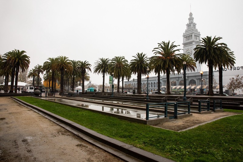 The Gold Rush era ship called the Rome is buried underneath this bocce court near the Ferry Building in downtown San Francisco