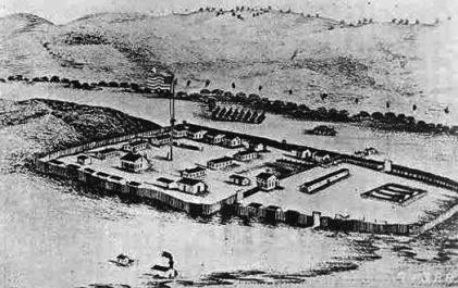 The 1867 image of Fort Phil Kearny is from Wyoming Tales and Trails.  thanks.