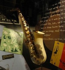 Charlie Parker's Saxophone featured at the museum